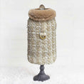 Load image into Gallery viewer, Hello Doggie Annabella Dog Coat Faux Fur Ultra - plush Handmade Handmade in the USA Harness