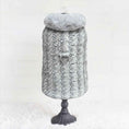 Load image into Gallery viewer, Hello Doggie Annabella Dog Coat Faux Fur Ultra - plush Handmade Handmade in the USA Harness