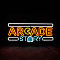 Load image into Gallery viewer, Arcade Story Neon Signs