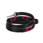 Black and Pink Dog Leashe