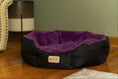 Load image into Gallery viewer, Armarkat Cat Bed - Purple/Black - Large
