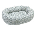 Load image into Gallery viewer, Bowsers Luxury Calming Donut Dog Bed in shibori