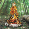 Load image into Gallery viewer, Campfire Ornament - Southlake Paws