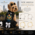 Load image into Gallery viewer, The Golden Goal Dog Necklace