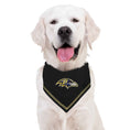 Load image into Gallery viewer, Baltimore Ravens Tie-Around Dog Bandana