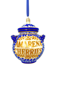 Load image into Gallery viewer, Amarena Cherry Jar Glass Christmas Ornament