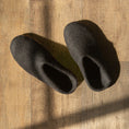 Load image into Gallery viewer, Night Black | Luxury Organic Merino Wool Slippers