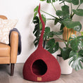 Load image into Gallery viewer, Wine Burgundy | Tail Style Cave