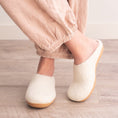 Load image into Gallery viewer, Snow White | Luxury Organic Merino Wool Slippers