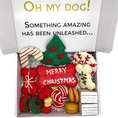 Load image into Gallery viewer, Christmas Themed Dog Treats Gift Box