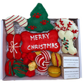 Load image into Gallery viewer, Christmas Themed Dog Treats Gift Box