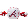 Load image into Gallery viewer, Atlanta Braves Nylon Baseball Rope Toy