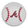 Load image into Gallery viewer, Atlanta Braves Hard Nylon Baseball Chew Toy