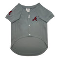Load image into Gallery viewer, MLB Atlanta Braves White Mesh Dog Jersey