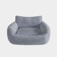 Load image into Gallery viewer, Hello Doggie Baby Dog Sofa Collection Faux Fur Ultra - plush Handmade Handmade in the USA Bed