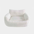 Load image into Gallery viewer, Hello Doggie Baby Dog Sofa Collection Faux Fur Ultra - plush Handmade Handmade in the USA Bed