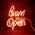 Load image into Gallery viewer, Bar Open Neon Light Sign