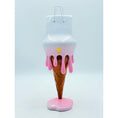 Load image into Gallery viewer, Melty Bag Sculpture - White & Pink Edition - white and pink melty bag sculpture, luxury sculpture, product image 3