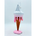 Load image into Gallery viewer, Melty Bag Sculpture - White & Pink Edition - white and pink melty bag sculpture, luxury sculpture, product image 4