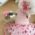 Load image into Gallery viewer, Cute Strawberry Dog Dress