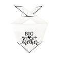 Load image into Gallery viewer, Big Brother - White Dog Bandana