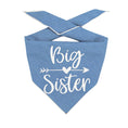 Load image into Gallery viewer, Big Sister Dog Bandana in Denim
