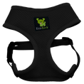 Load image into Gallery viewer, EcoBark Black Dog Harness - Over-the-Head Dog Vest Halter Dog for Small to Medium Dogs and Puppies