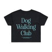 Dog Walking Club Crop Top | Gift for Dog Lovers & Pup Owners