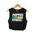 Load image into Gallery viewer, Puppies & Fitness Club Logo | Crop Top