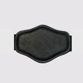 Load image into Gallery viewer, Southlake Paws removable leather pad for pressure relief comfort, designed for long girth use. Smooth black leather surface.