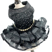 Bling Black Dog Party Dress