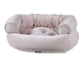 Load image into Gallery viewer, Bowsers Double Donut Calming Dog Bed in arctica