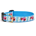 Load image into Gallery viewer, Up Country Bouquet Wide Cast Brass Dog Collar