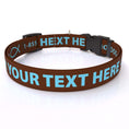 Load image into Gallery viewer, Personalized Solid Colored Side Release Collar