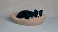 Load image into Gallery viewer, Timeless Dog Bed in Tawny Ledger