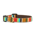 Load image into Gallery viewer, Up Country Brown Stripe Small Breed Dog Collar Made in USA