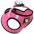 Load image into Gallery viewer, EcoBark Step In Dog Harness - XXXS to Small Breeds- Reflective Soft Mesh Harness for Teacup, Small Dogs and Puppies / Bubblegum Pink