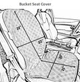 Load image into Gallery viewer, Bowsers Single Dog Car Seat Cover