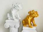Bulldog with Shades Statue