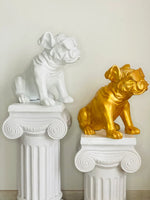 Bulldog with Shades Statue