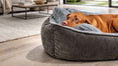 Load image into Gallery viewer, Bowsers Bumper Bone Dog Pillow in cherry-blossom