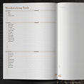 Load image into Gallery viewer, Woodworker's Shop Journal Customized