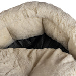 Cozy Cat Bed in Beige and Gray C105HHS/MB