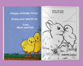 Load image into Gallery viewer, Bunnies, Ducks, and Baby Animals Coloring Book Customized