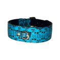 Load image into Gallery viewer, Turquoise & Black Classic Snake Collar With Gold Hardware