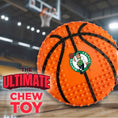 Load image into Gallery viewer, Boston Celtics Hard Nylon Basketball Chew Toy