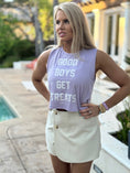 Load image into Gallery viewer, Good Boys Get Treats Crop Tank | Gift for Dog Moms | Made in USA