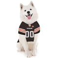 Load image into Gallery viewer, NFL Cleveland Browns Striped Mesh Dog Jersey