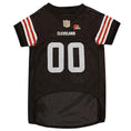 Load image into Gallery viewer, NFL Cleveland Browns Striped Mesh Dog Jersey