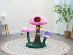 Wonderland Cat Tree with Garden Inspired Condo and Perches